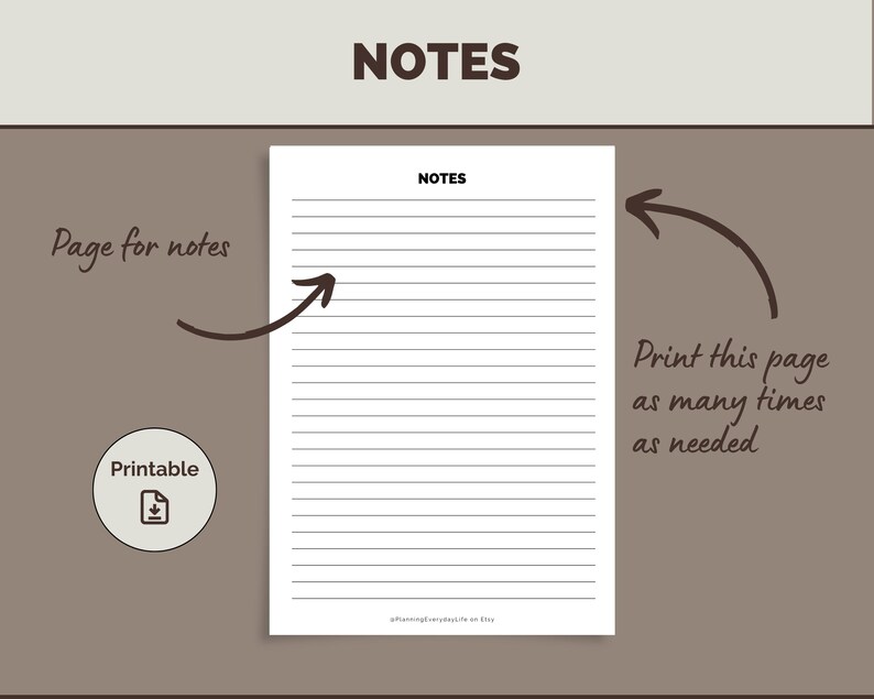 Daily Gratitude Journal Printable Template PDF: Affirmations, Words of ...