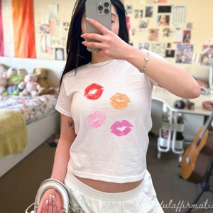 Pride-babyshirt, Lesbian Pride-shirt, Y2k-babyshirt, discreet Pride-shirt, regenboog-T-shirt, queer crop-top, Pride Parade-shirts, LGBTQ-bondgenoot