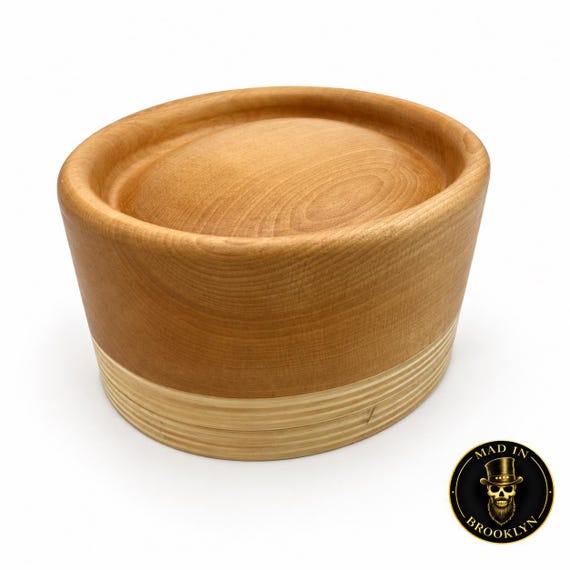Gaucho / Pork Pie Wooden Hat Block