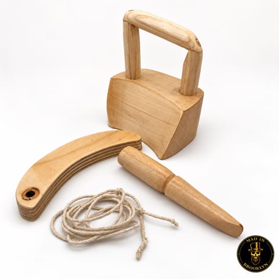Professional Wooden Hat-Making Tool Set