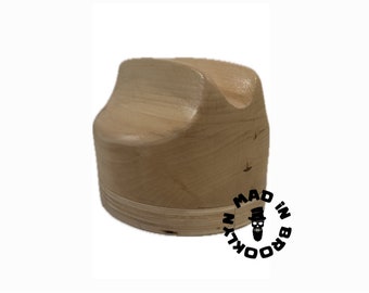 Hölzerne Hut Block Viehtreiber / Landweg / Cowboy Hut Herstellung / Hutmacherei