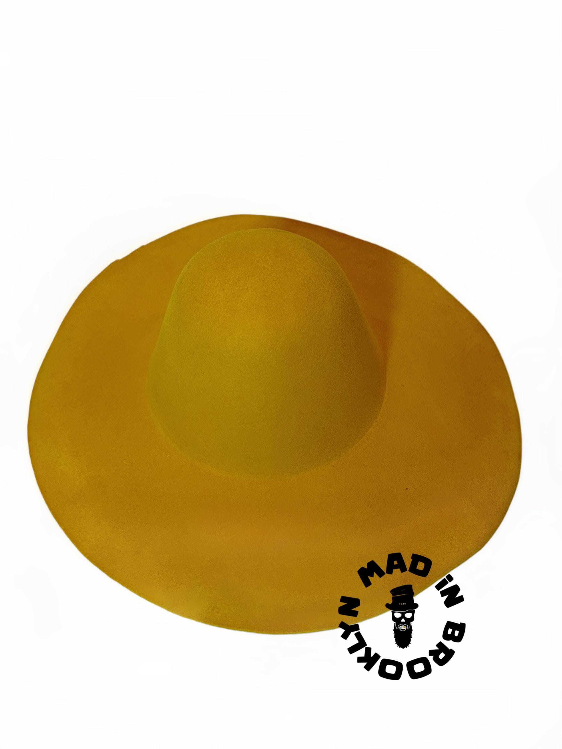 Gold Felt Kentucky Derby Hat - Etsy