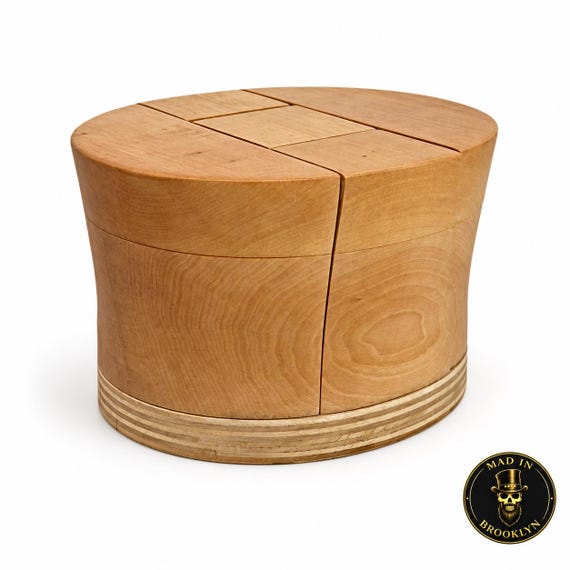 Five-Piece Top Hat Wooden Crown Block