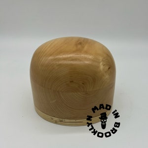 Wooden Hat block number 51 hat making /millinery