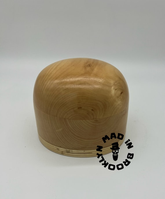 Wooden Hat block number 51 hat making /millinery
