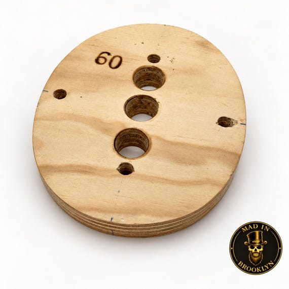 1-Inch Wooden Hat Die Plate / Formillion