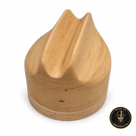 Cattleman / Open Road Wooden Hat Block