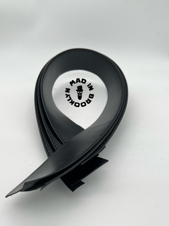 1 Leather hat sweatband black