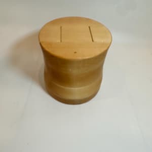 Wooden Top Hat Block, Millinery Hat Making Tool