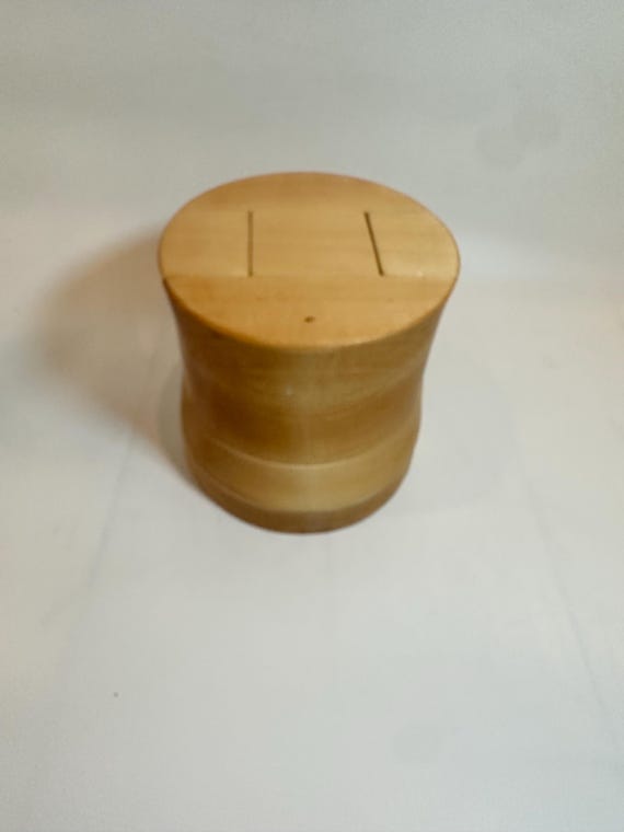Wooden Hat block top hat , magician , hat making /millinery