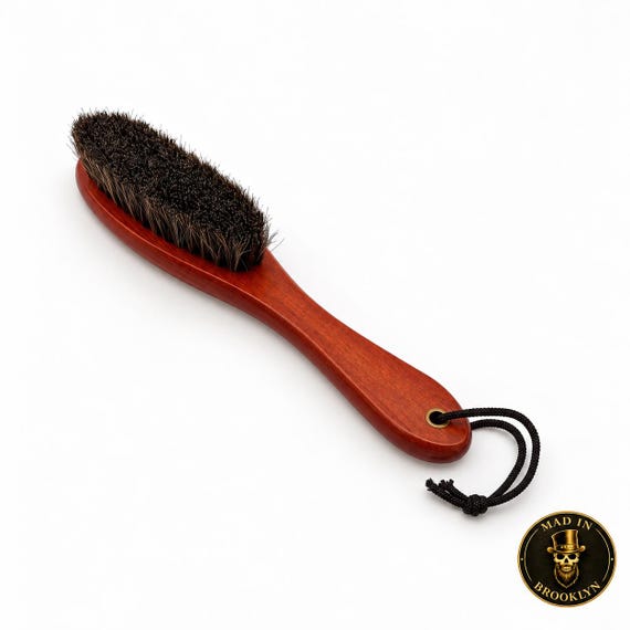 Wooden Horsehair Hat Brush for Fedora & Cowboy Hats