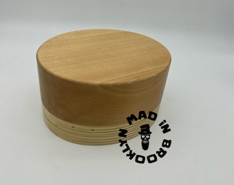 Wooden Hat block bolero/boater  , fedora hat making /millinery