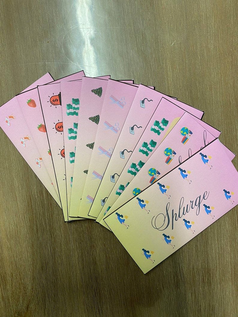 Printable Cash Envelopes. 20 Different Categories. Budget Your Cash and