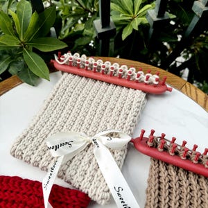 Beginner Scarf Knitting Kit, Wool Kit