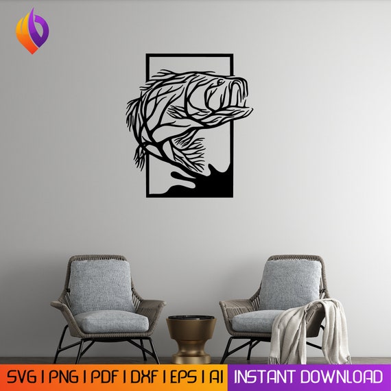 Eagle head Wall Art dxf, svg, eps,ai and pdf files for laser cutting. plasma art dxf, aser , Glowforge files Metalic CNC dxf