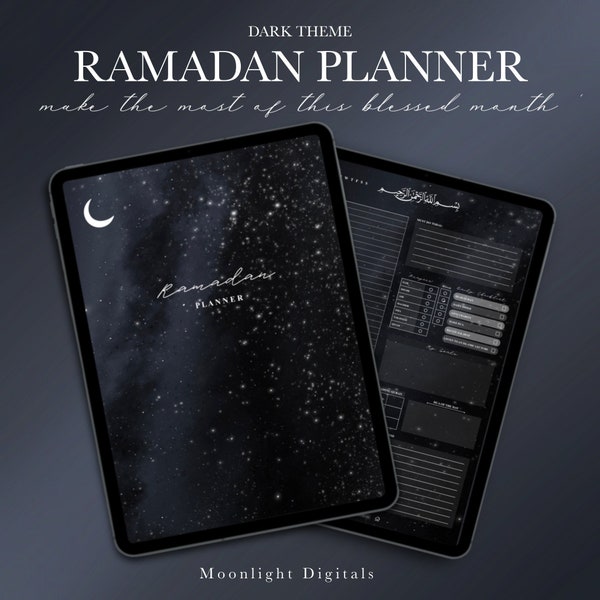 Planificador de Ramadán 2024, Planificador de Ramadán Digital, Planificador de Ramadán, Diario de Ramadán, GoodNotes, Planificador de iPad, Planificador Espiritual