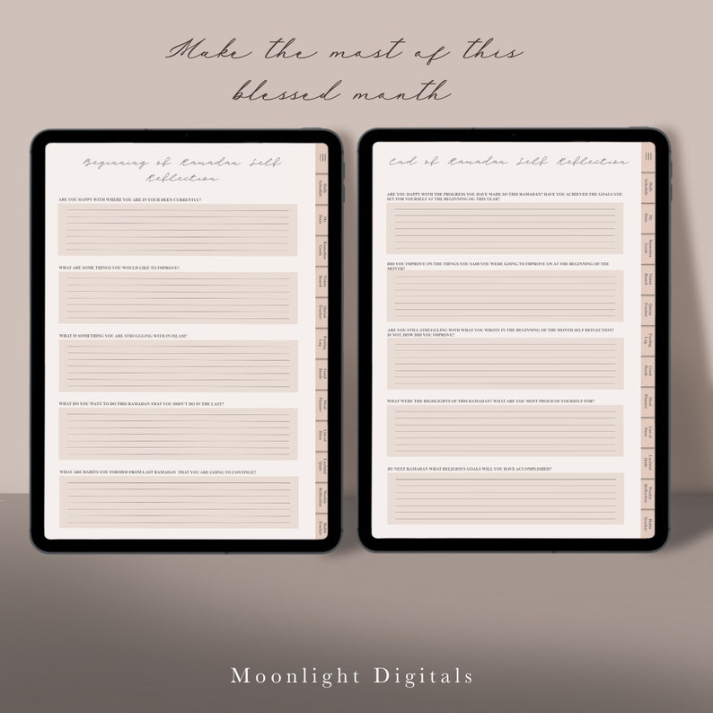 ramadan planner ipad