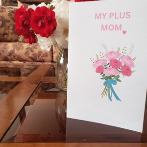 Une carte numérique pour la fête des Mères à téléchargement immédiat pour une belle-mère ou une maman spéciale.