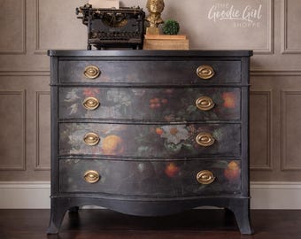 Drexel Travis Court Four Drawer Server - dining room dresser sideboard - Valencia