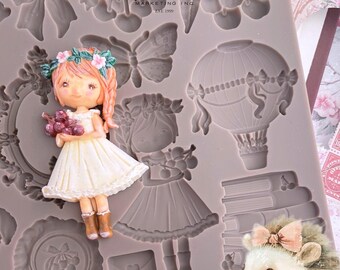 Cherry Sweet Collection Mould Redesign with Prima