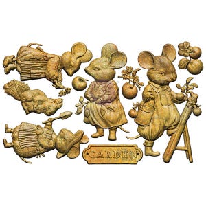 Homegrown Sammlung kleine Gärtner Mould Prima Marketing 3 Girls Tale