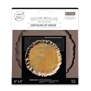 Molde decorativo de silicona Contours Of Grace rediseñado con Prima
