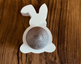 Silicone Molds Bunny - Bunny Egg Holder - Egg - Candlestick Holder - Casting Mold Easter Bunny - Easter Decor Molds Rabbit - Spring Molds