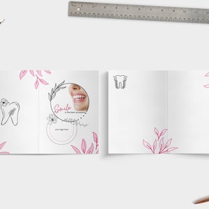 Dental Cards, Dental Office General Greeting Card, Simple Card for Dental Gifts, Dentist Card, Digital