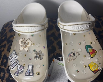 Crocs personalizzati con brillantini