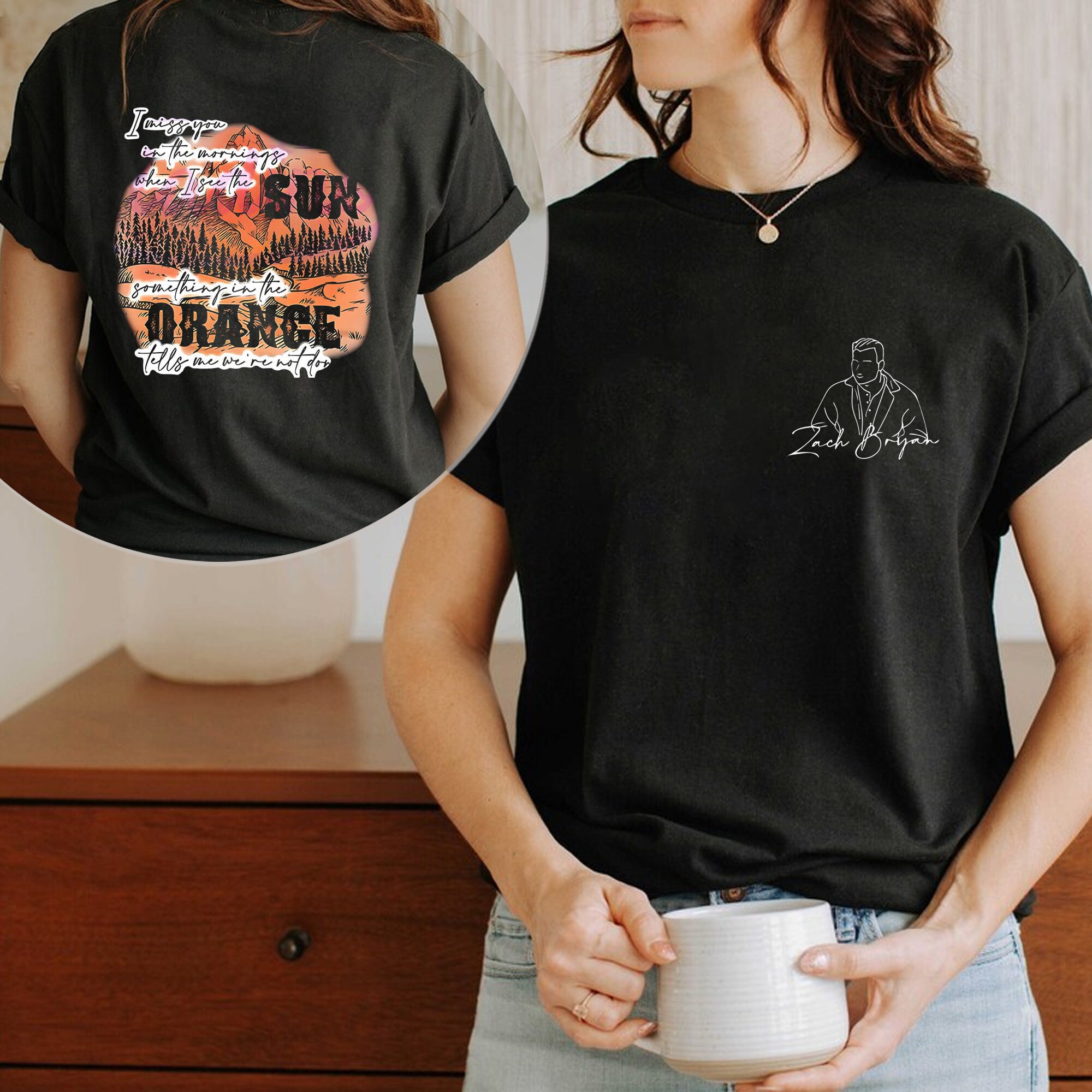 Zach Bryan Shirt, Zach Bryan Something In The Orange Shirt sold by ...