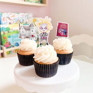Adornos para cupcakes de BETTLEJUICE