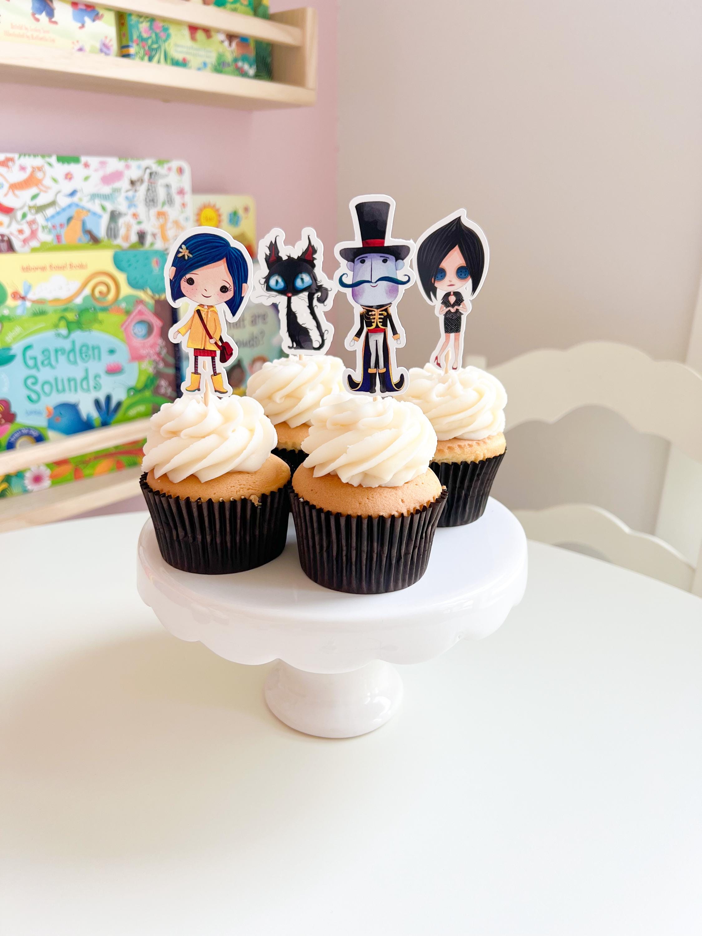 CORALINE Cupcake Toppers