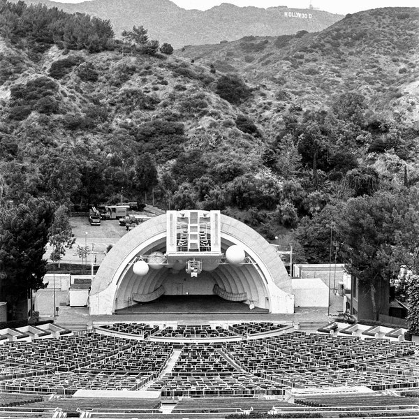 Iconic Hollywood Bowl, Hollywood, California, 1987