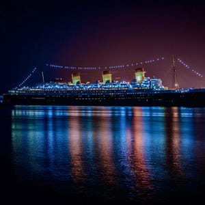 Queen Mary, Long Beach, California.