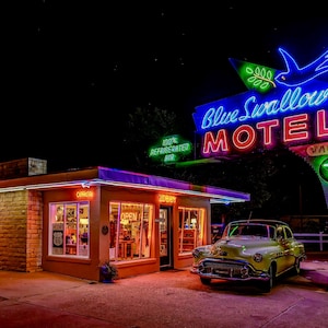 Blue Swallow Motel, Tucumcari, New Mexico