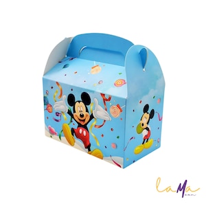 Boîte cadeau Mickey | Coffrets cadeaux d'anniversaire pour enfants | Boîtes de cadeaux de dessins animés