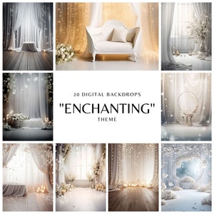 20 Romantic Photo Backdrops, Photo Studio Background, Graduation Photo Backdrop, Photographer Overlay, Prom Backdrop, Maternity Photoshoot