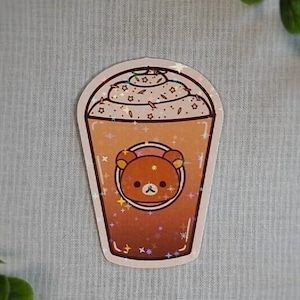 Rilakkuma Frappe Sticker