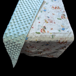 Peter Rabbit & Friends Personalised Minky Baby Blanket