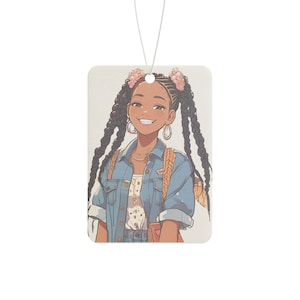 Anime girl Car Air Freshener