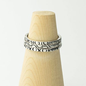 Handmade Peruvian Sterling Silver Tri Band Ring/ Peruvian Handmade Jewelry / Peruvian Fashionistas / Lull Joyas / Coqui Perez
