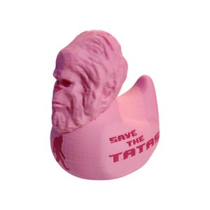Bigfoot Save the Tatas Breast Cancer Awareness Duck