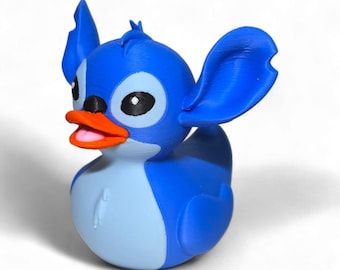 Stitch-inspired Duck