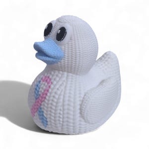 Male Breast Cancer Awareness Duck