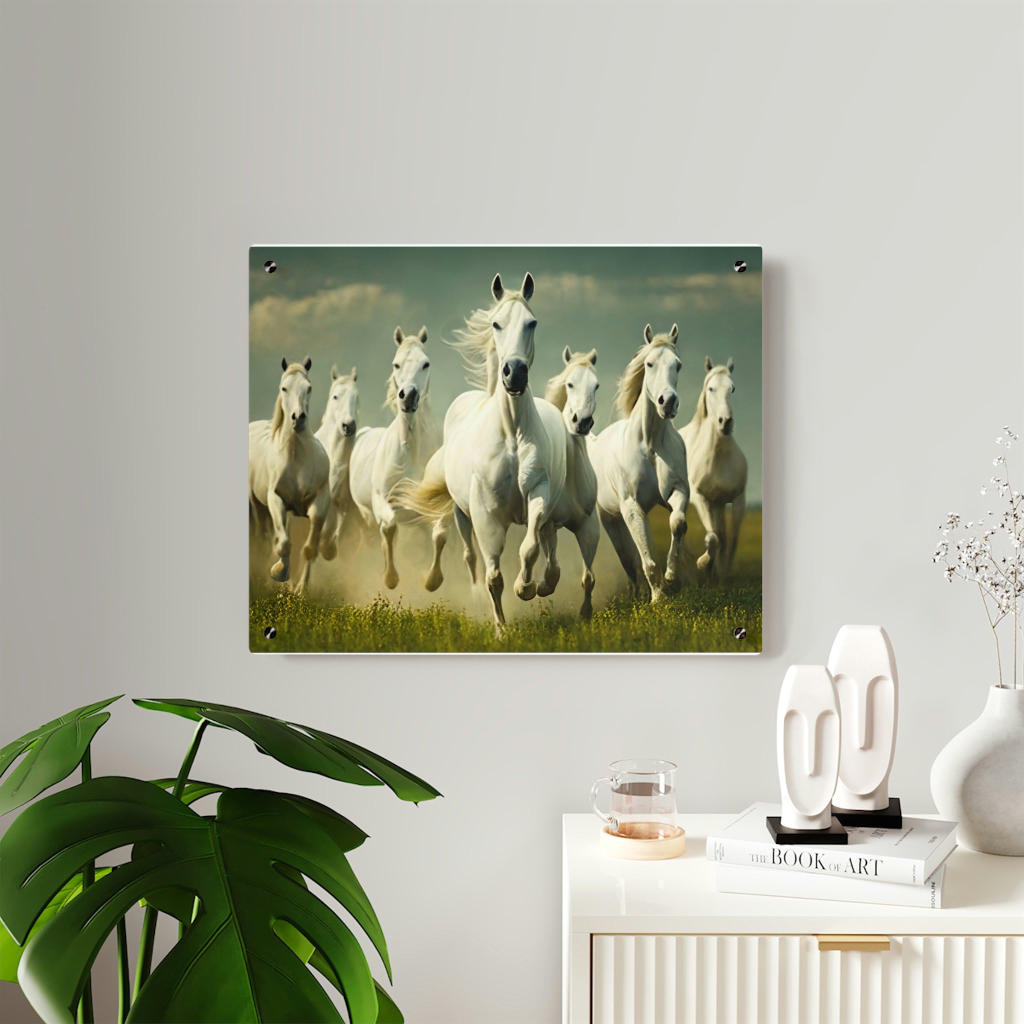 Seven Horses, Vastu, Acrylic Wall Art Panels Etsy