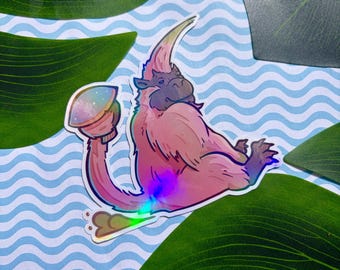 Congalala Monster Hunter Wilds inspired Vinyl Waterproof holographic Sticker
