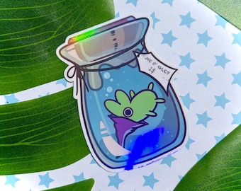 Glep Smiling  friends inspired jar'O'glep Vinyl waterproof stickers