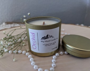 Orchid Soy Wax Candle 4oz