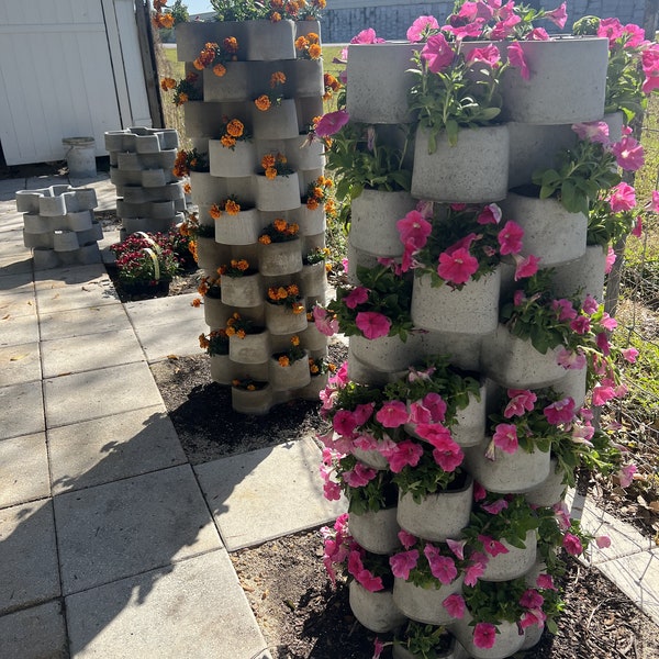 Garden Tower Concrete Mold Set