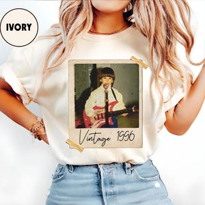 Custom Vintage Photo And Year, Custom Shirt With Picture Personalized 30th Birthday Gift Vintage 30th Birthday Party Vintage Est 1995 Shirt image 3